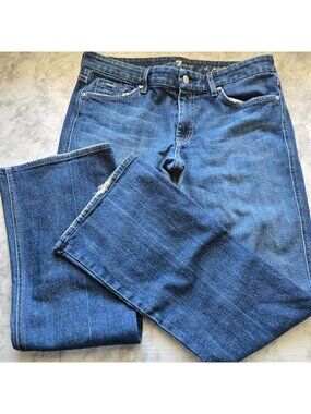 7 For All Mankind Boot Cut Jeans Womens Sz 31 (SKU 26-0116)